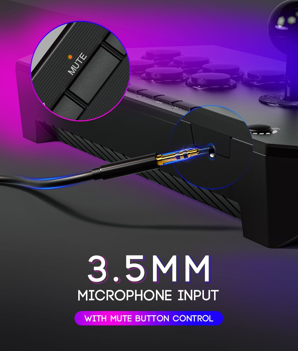 Qanba Drone 2 Wired Fight Stick (PC, PS5, PS4)