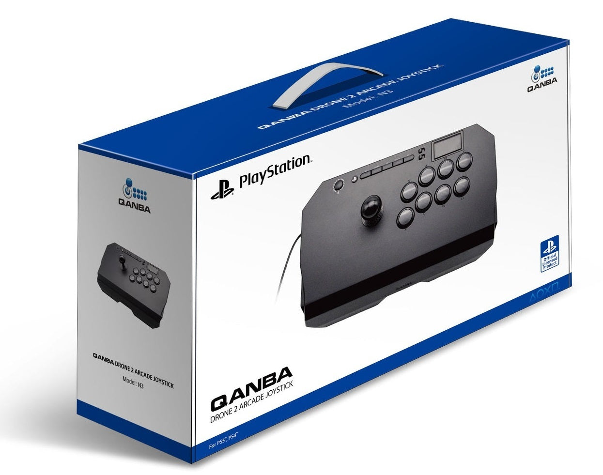Qanba Drone 2 Wired Fight Stick (PC, PS5, PS4)