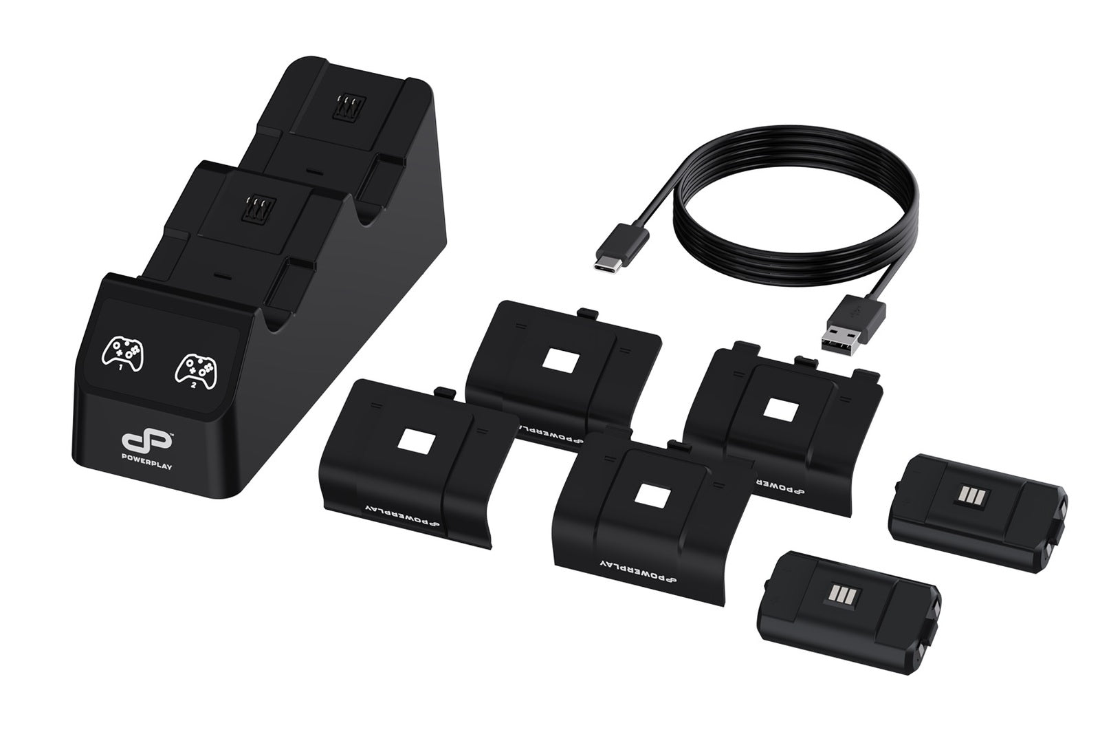 PowerPlay Xbox Dual Charge Station (Black) (Xbox Series X)