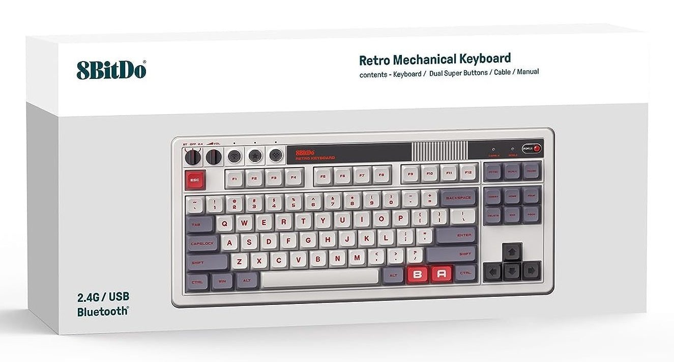 8Bitdo Retro Mechanical Keyboard (N Edition) (PC)