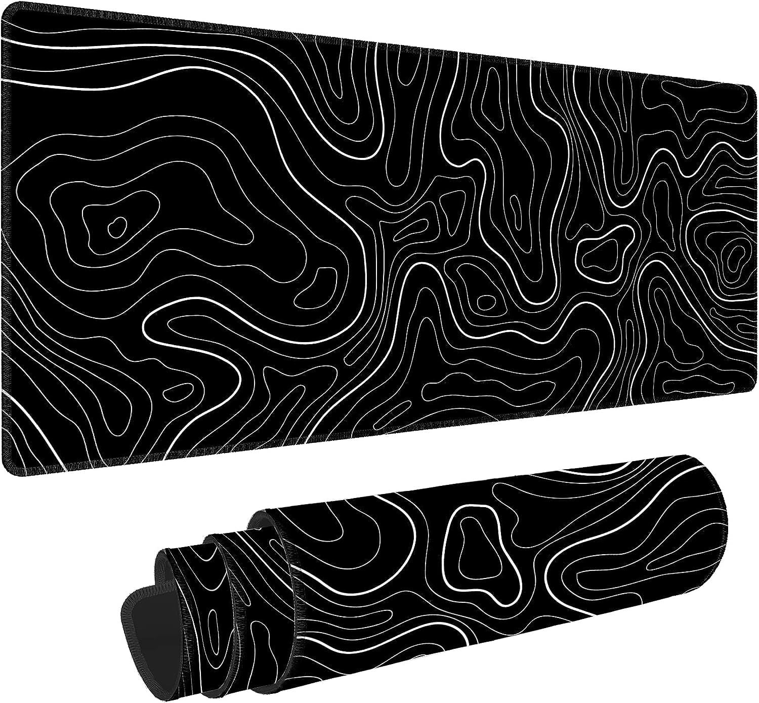 Playmax Topographic Extended Mousepad (Black) (PC)