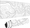 Playmax Topographic Extended Mousepad (White) (PC)
