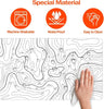 Playmax Topographic Extended Mousepad (White) (PC)
