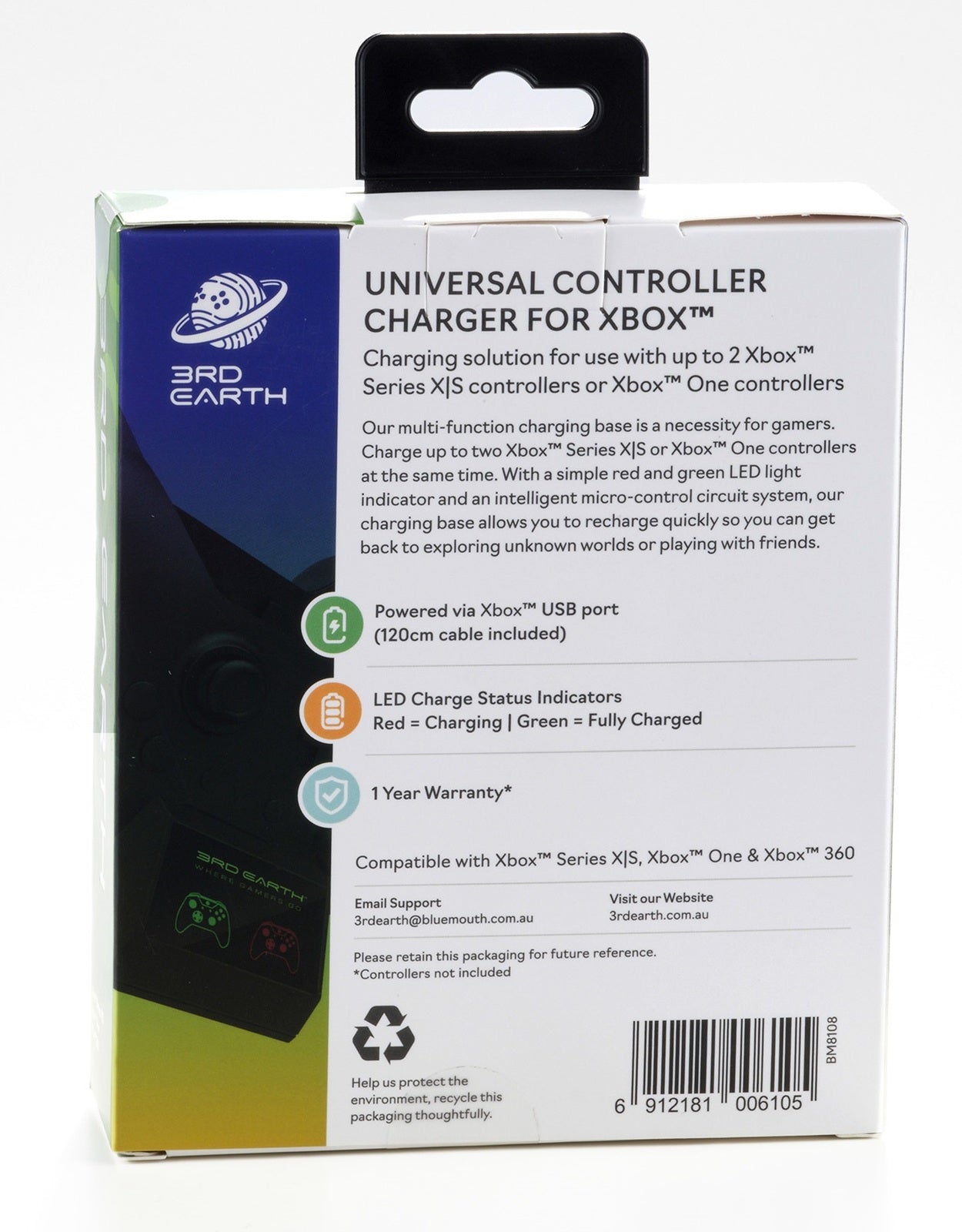 Xbox Dual Charging Dock (Xbox Series X, Xbox One)