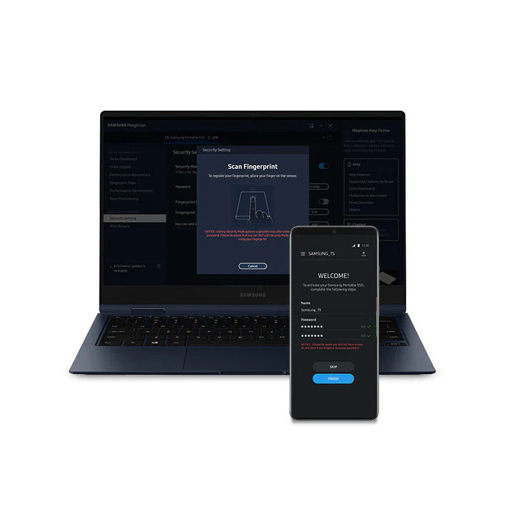 1TB Samsung Portable SSD T7 Shield Moonrock Beige