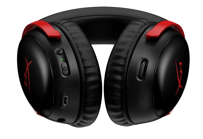 HyperX Cloud III Wireless Gaming Headset (Black & Red) (PC, PS5, PS4)