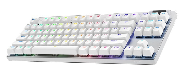 Logitech G PRO X TKL LIGHTSPEED Gaming Keyboard (White) (PC)