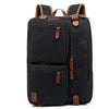 17.3" Convertible Canvas Sport Backpack & Shoulder Bag Black by Ningbo Fantasy Supply
