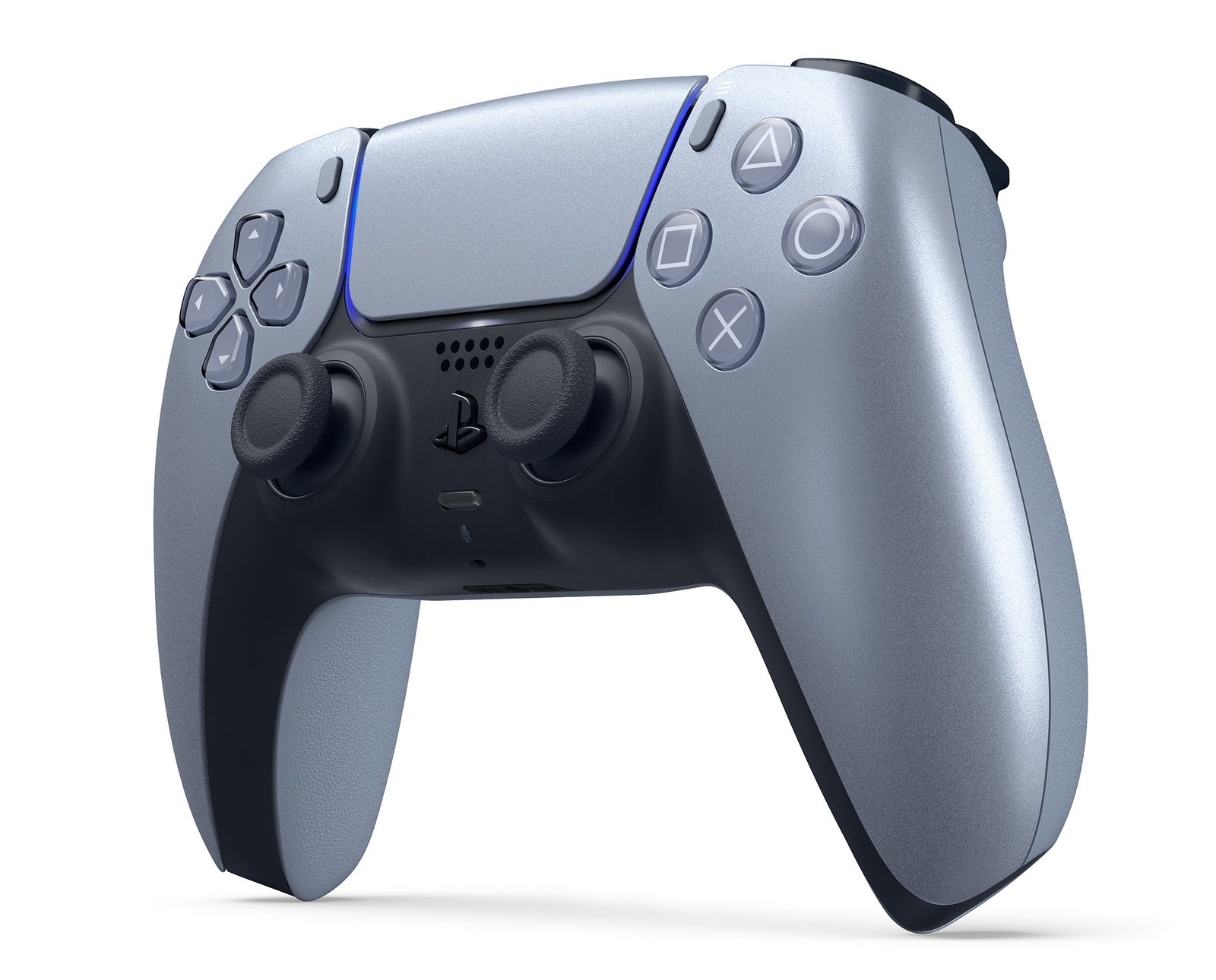PlayStation 5 DualSense Wireless Controller - Sterling Silver (PC, PS5)