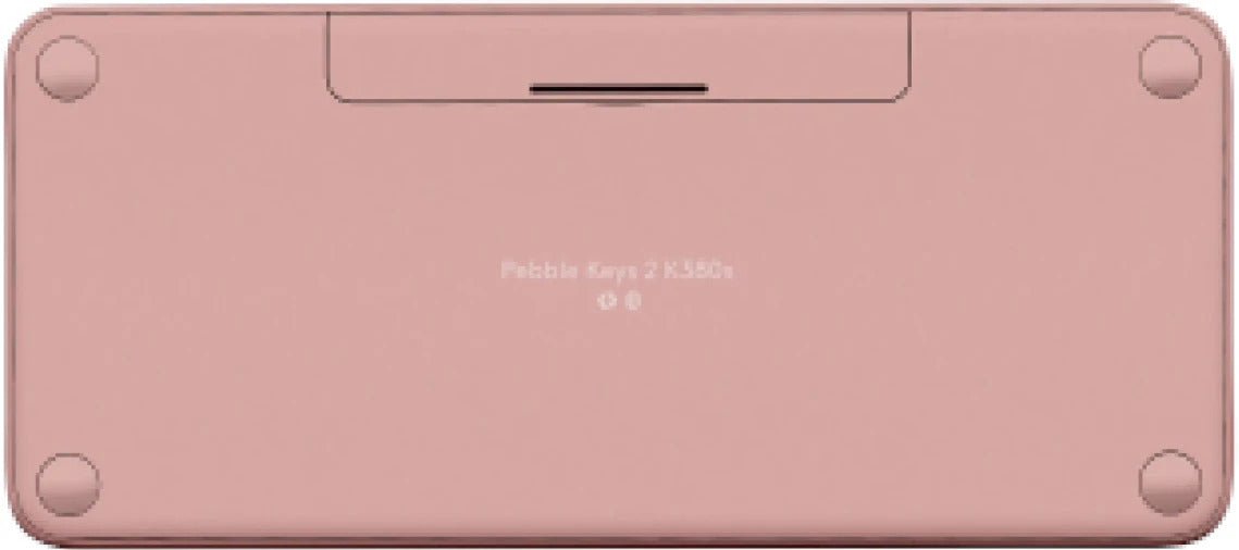 Logitech Pebble Keys 2 K380s Bluetooth Keyboard Tonal Rose
