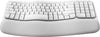 Logitech Wave Keys Wireless Ergonomic Keyboard Off-White