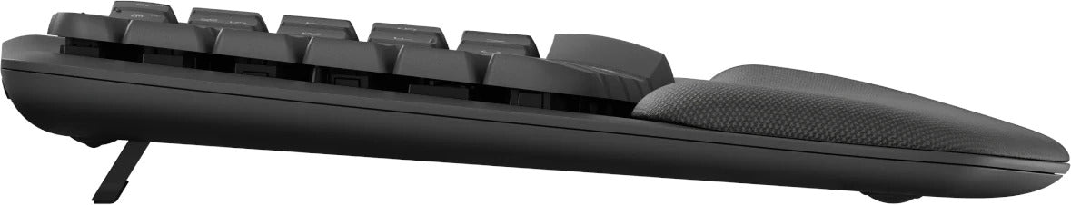 Logitech Wave Keys Wireless Ergonomic Keyboard Graphite