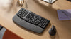 Logitech Wave Keys Wireless Ergonomic Keyboard Graphite
