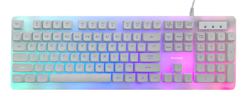 Playmax Aurora Gaming Keyboard (White) (PC)