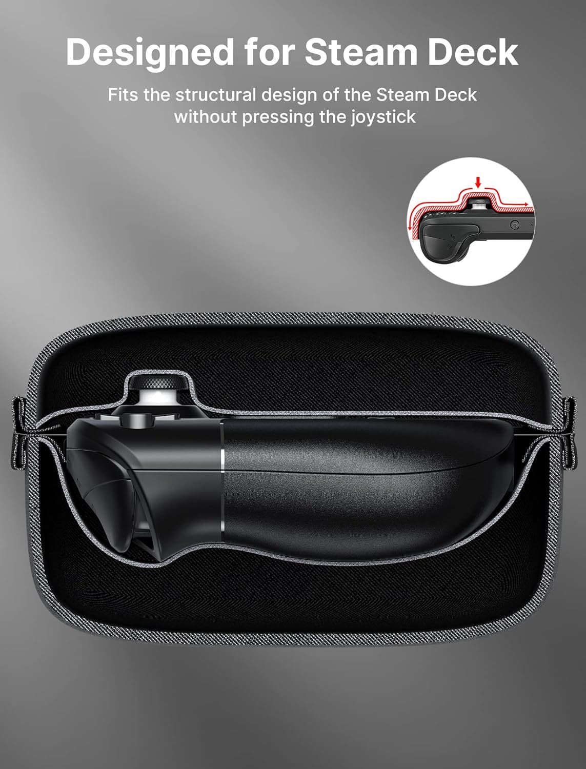 JSAUX Handheld Console Hard Shell Carry Case