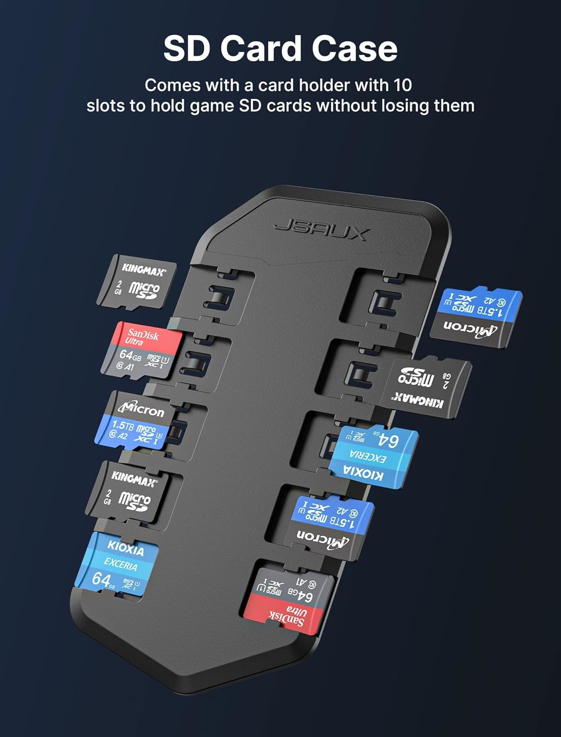 JSAUX Handheld Console Hard Shell Carry Case