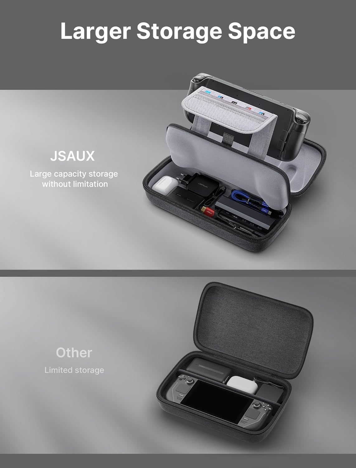 JSAUX Handheld Console Hard Shell Carry Case