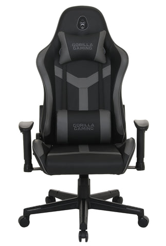 Gorilla Gaming Commander Elite Chair - Black/Grey