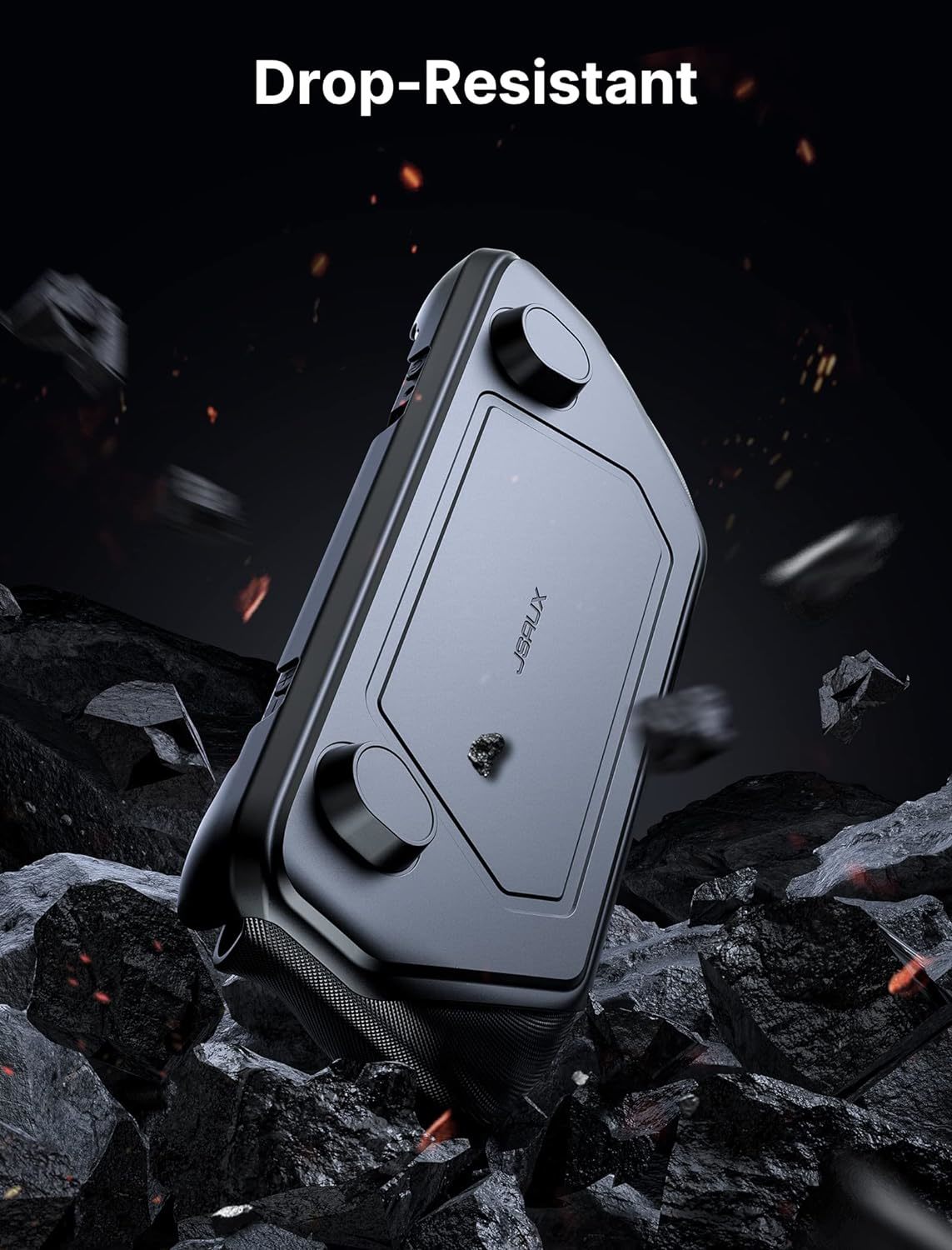 JSAUX ModCase for Steam Deck - Black