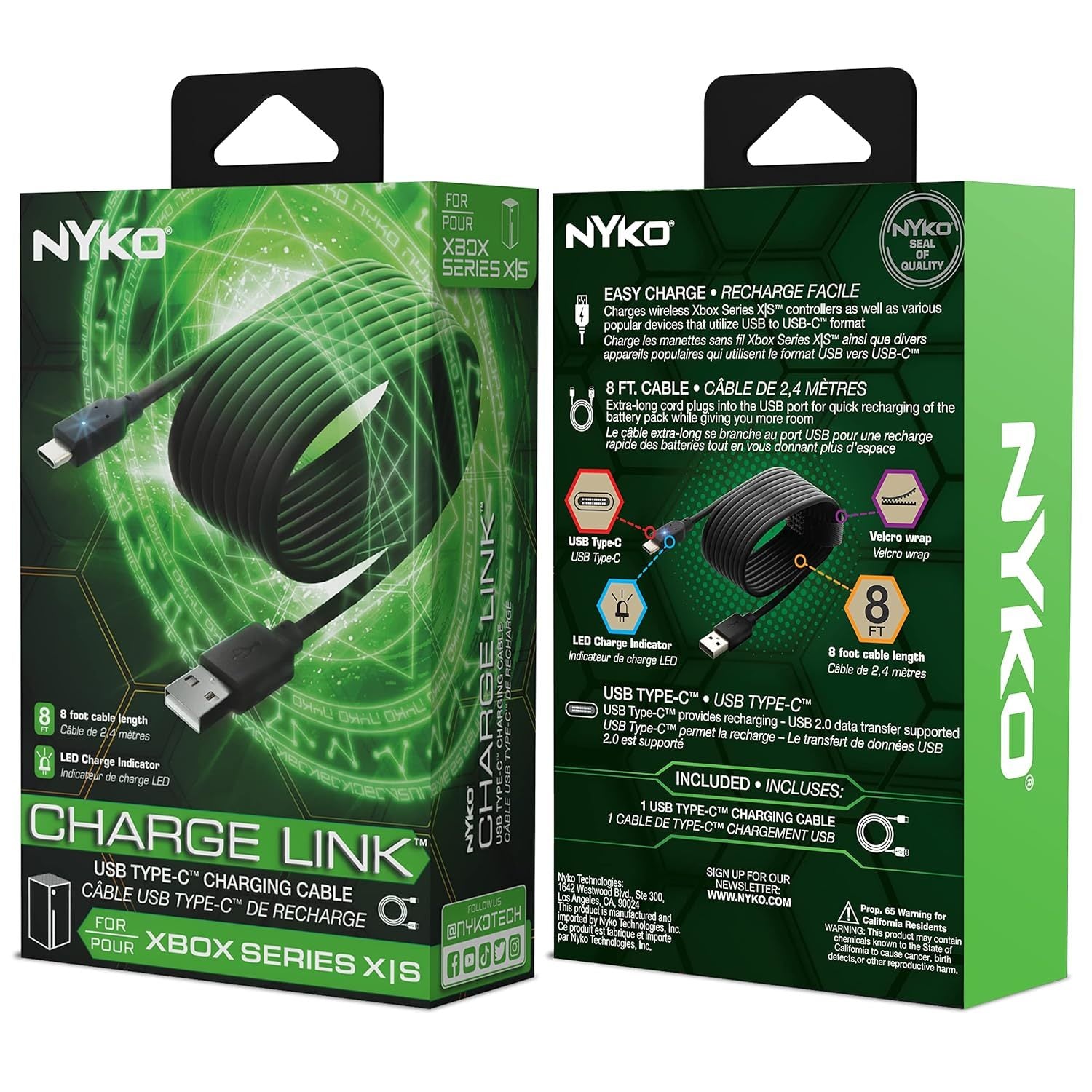 Nyko Xbox Charge Cable (Xbox Series X)