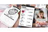 Kogan Mini Inkless Printer and Sticker Maker (White)