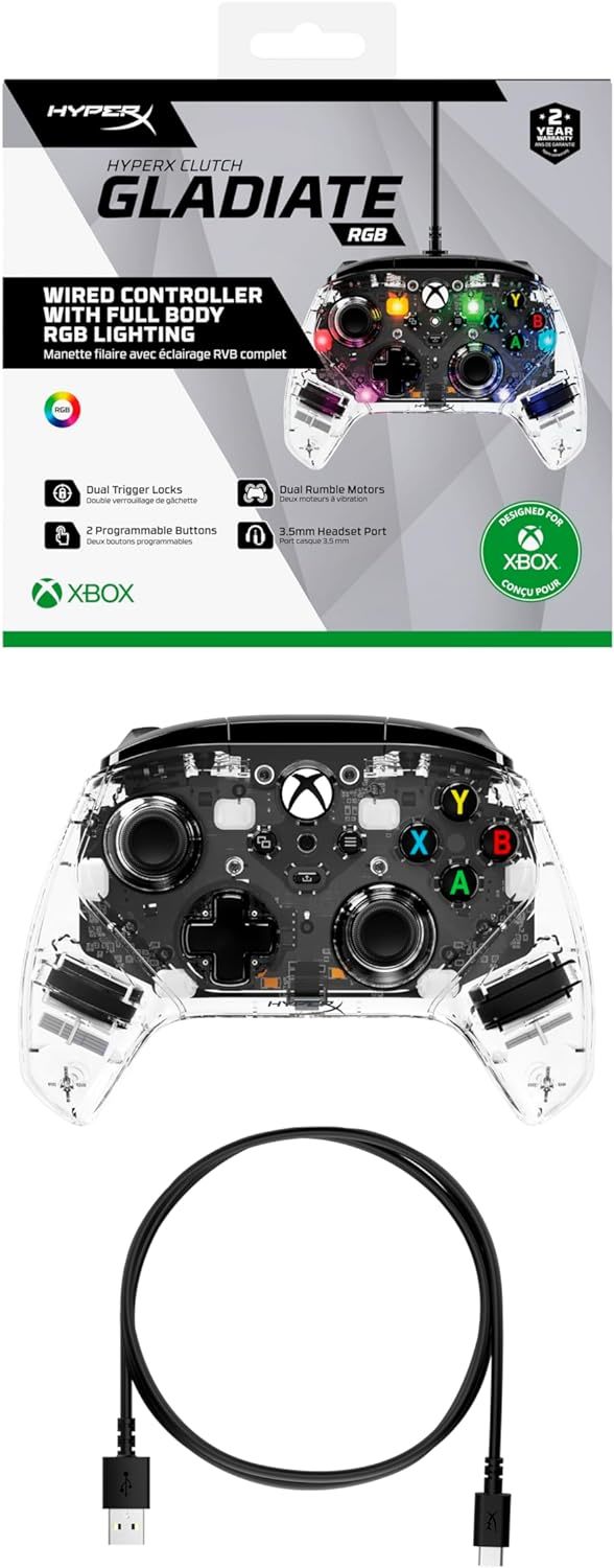 HyperX Clutch Gladiate RGB Gaming Controller