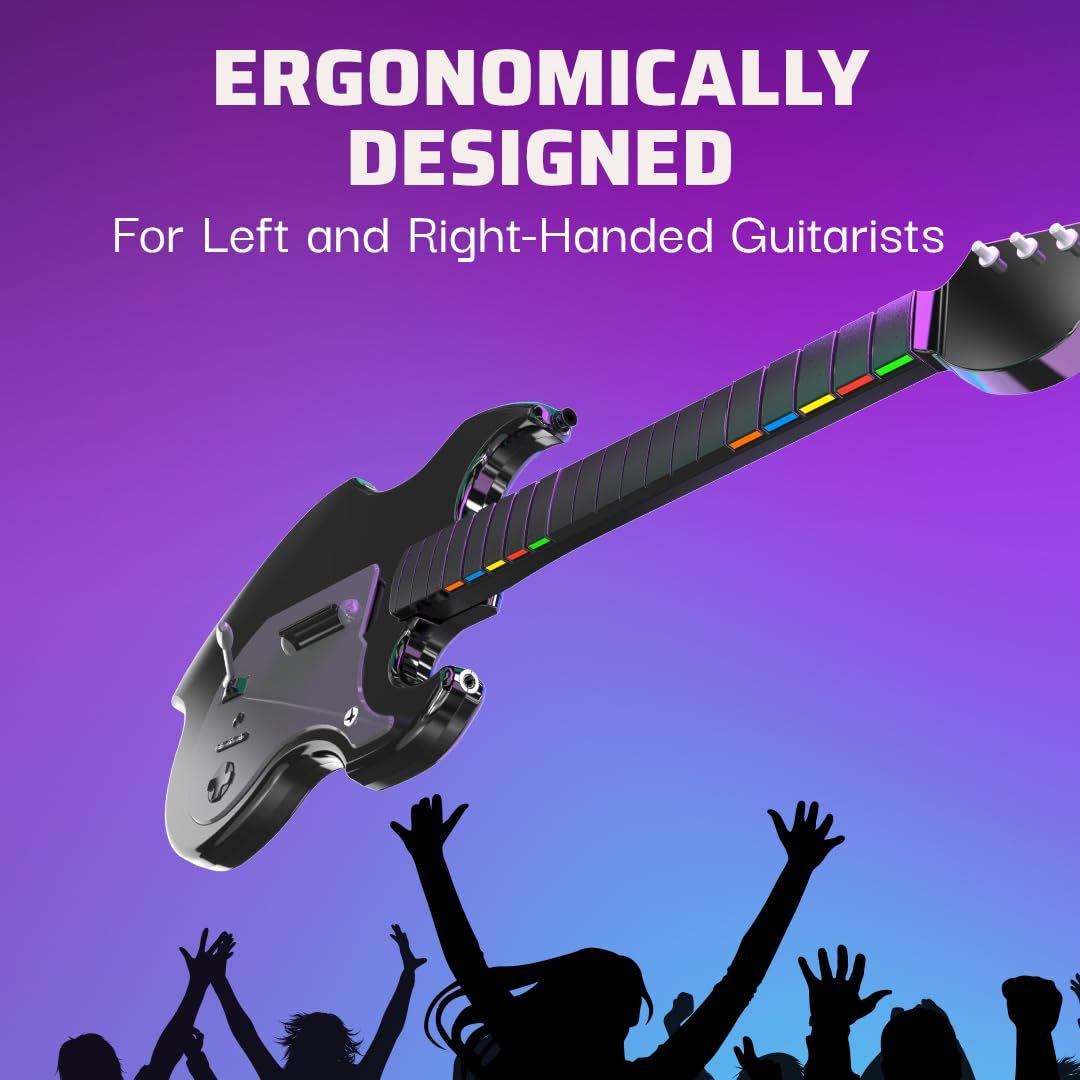 PDP RIFFMASTER Wireless Guitar Controller for Xbox (PC, Xbox Series X, Xbox One)