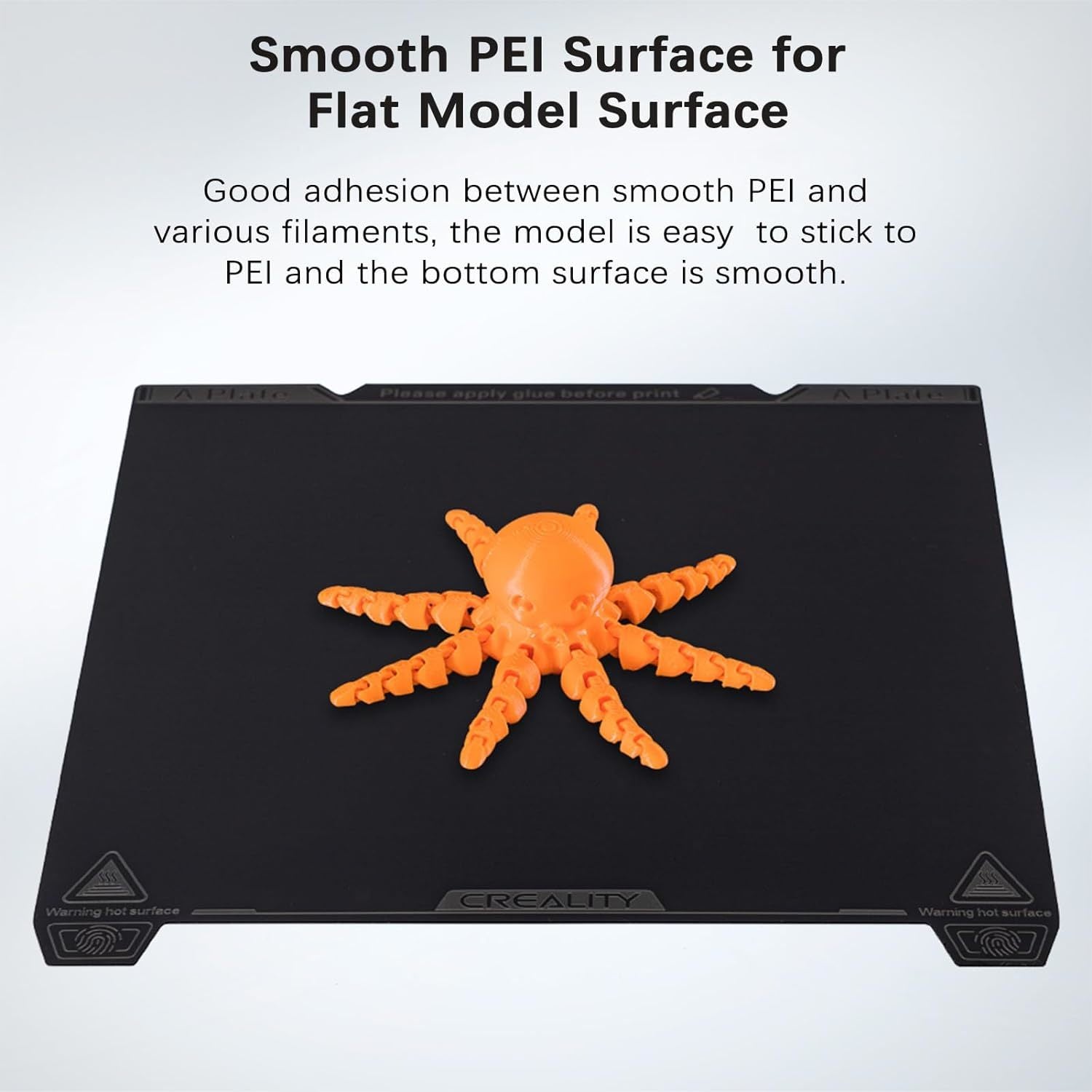 K1 Smooth PEI Build Plate Kit (235 x 235mm)