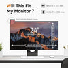 24 Inch 16:9 Computer Privacy Screen Filter for Monitor