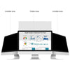 27 Inch 16:9 Computer Privacy Screen Filter for Monitor