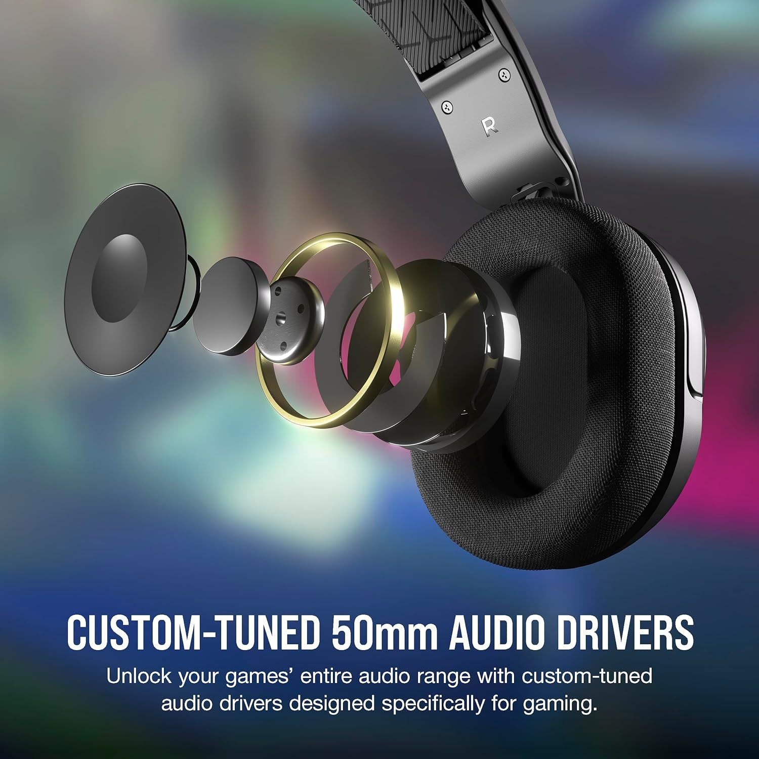 Corsair HS35 Surround V2 Multiplatform Wired Gaming Headset (Carbon) (Switch, PC, PS5, PS4, Xbox Series X, Xbox One)