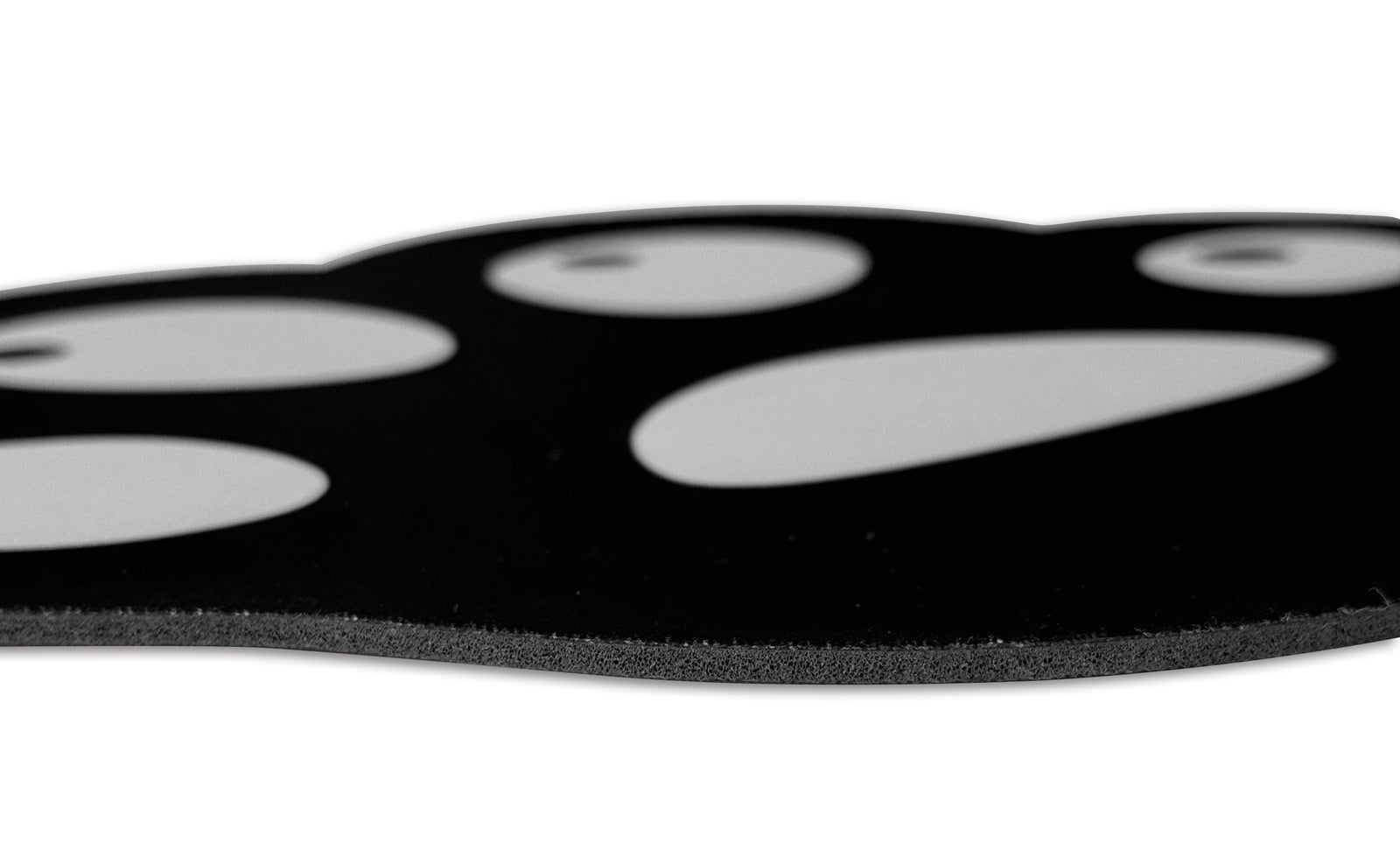 Playmax Paw Print Mouse Mat (Black) (PC)
