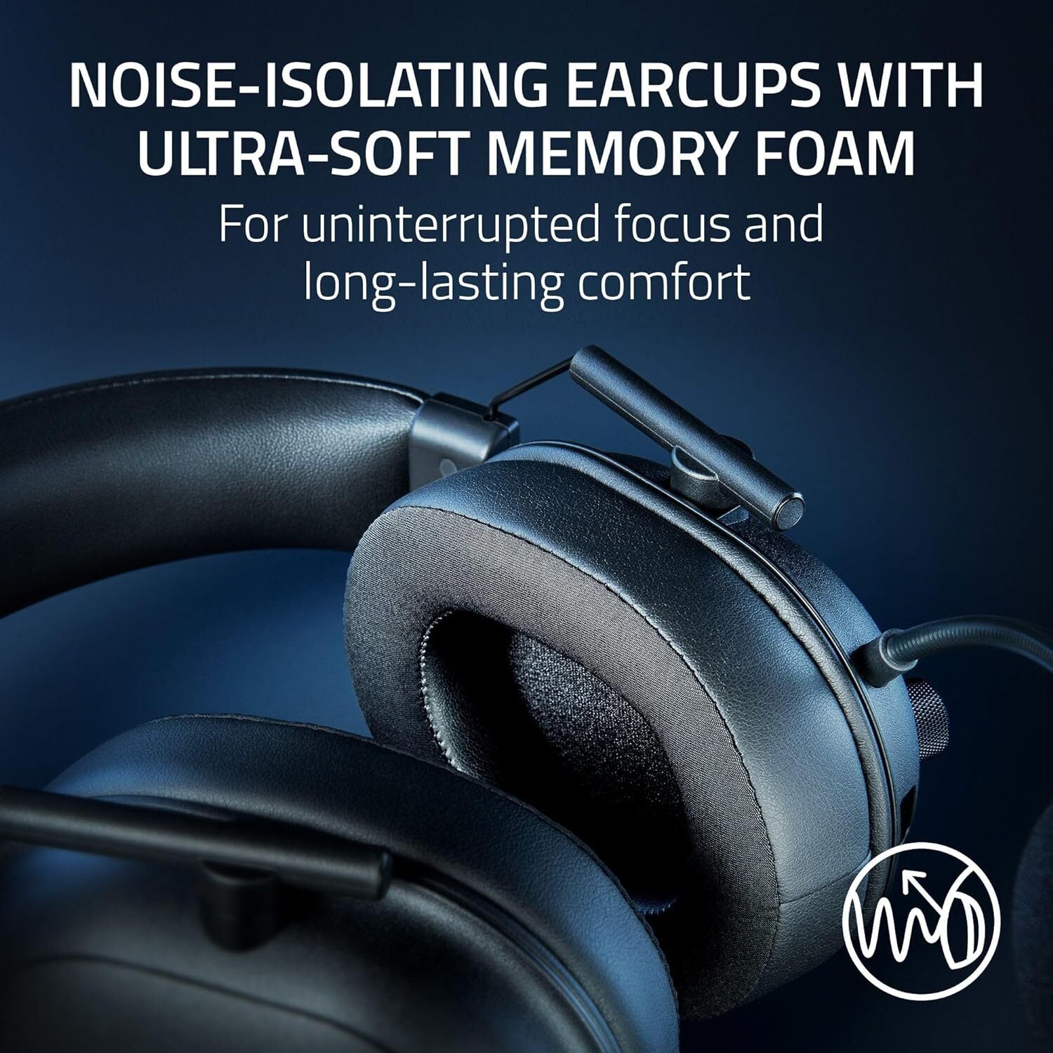 Razer BlackShark V2 HyperSpeed Wireless Gaming Headset (Black) (PC)