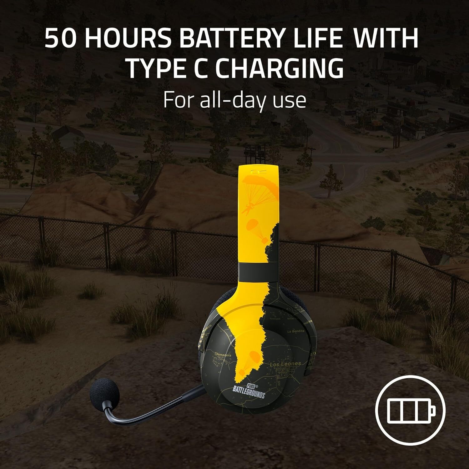 Razer Barracuda X Wireless Multi Platform Gaming Headset (PUBG Edition)