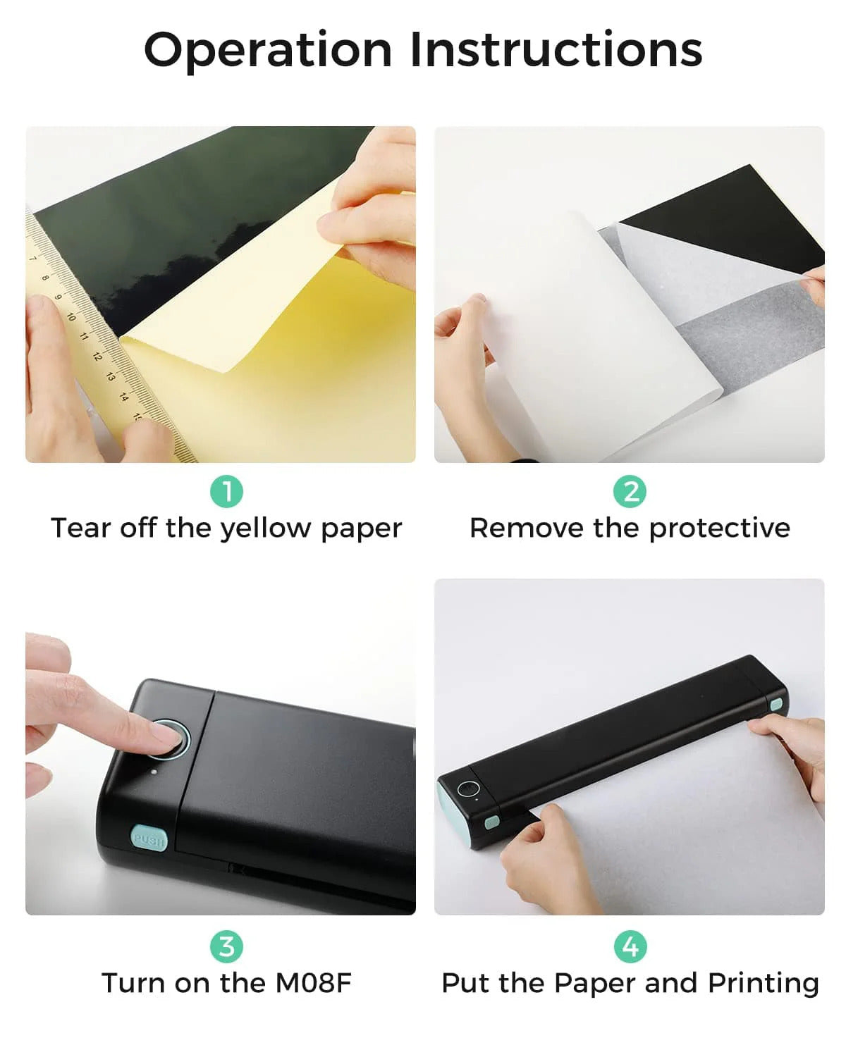 Phomemo M08F Wireless Tattoo Transfer Stencil Printer