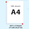 Phomemo Letter & A4 Paper for M08F/M832/P831/Q302