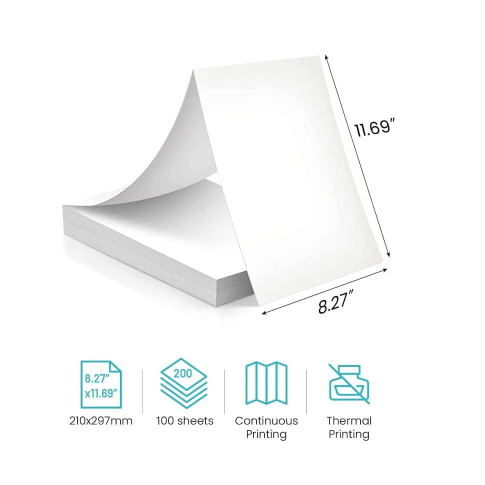 Phomemo Letter & A4 Paper for M08F/M832/P831/Q302