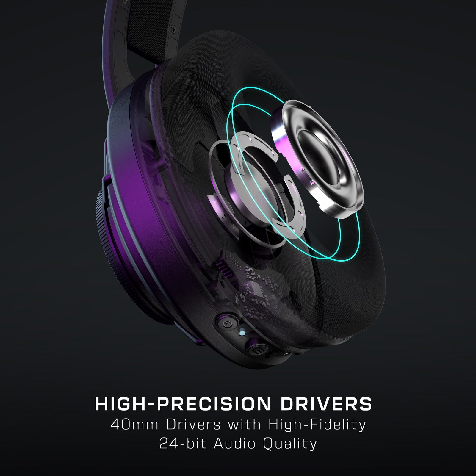 Turtle Beach Atlas Air Wireless Gaming Headset (Black) (PC)