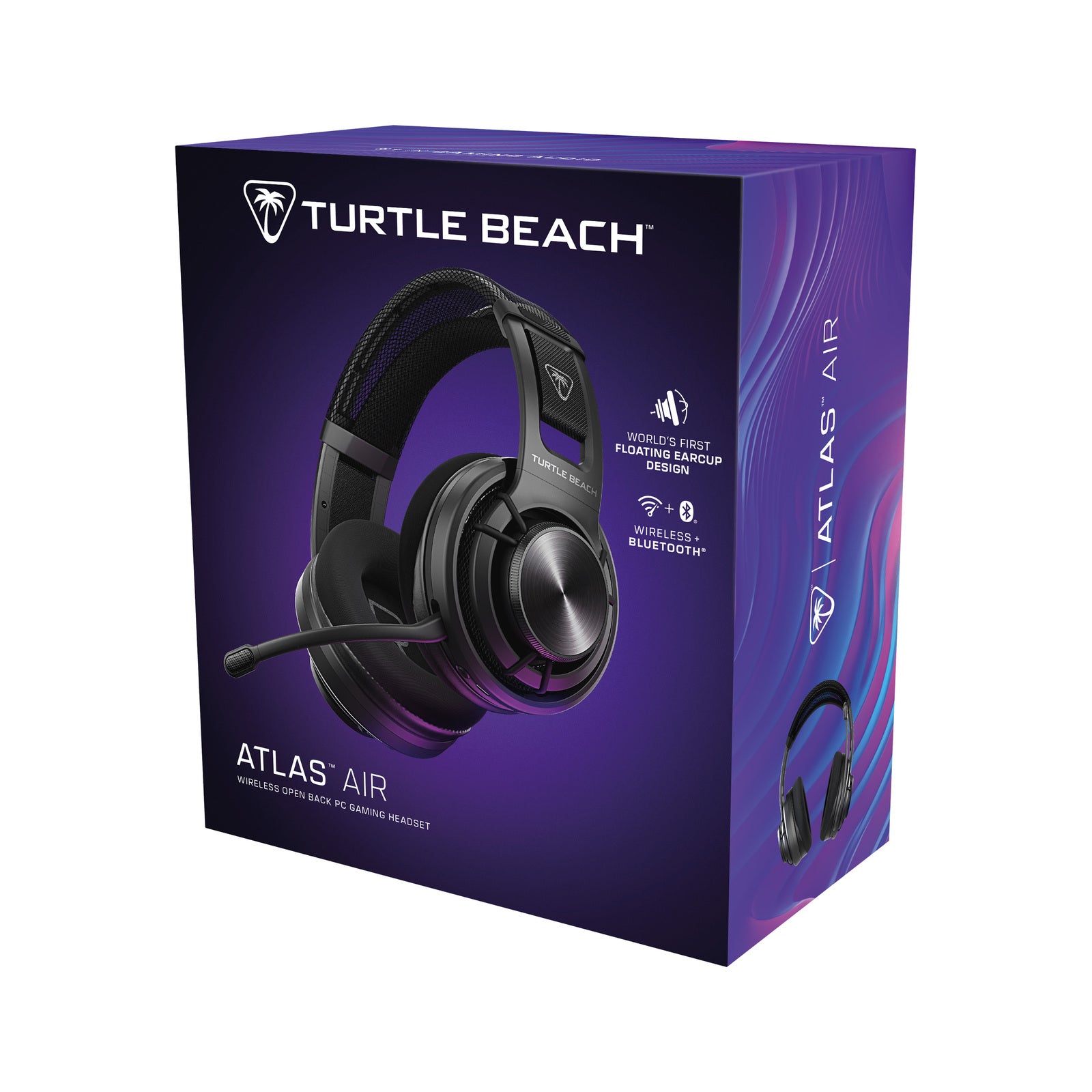 Turtle Beach Atlas Air Wireless Gaming Headset (Black) (PC)