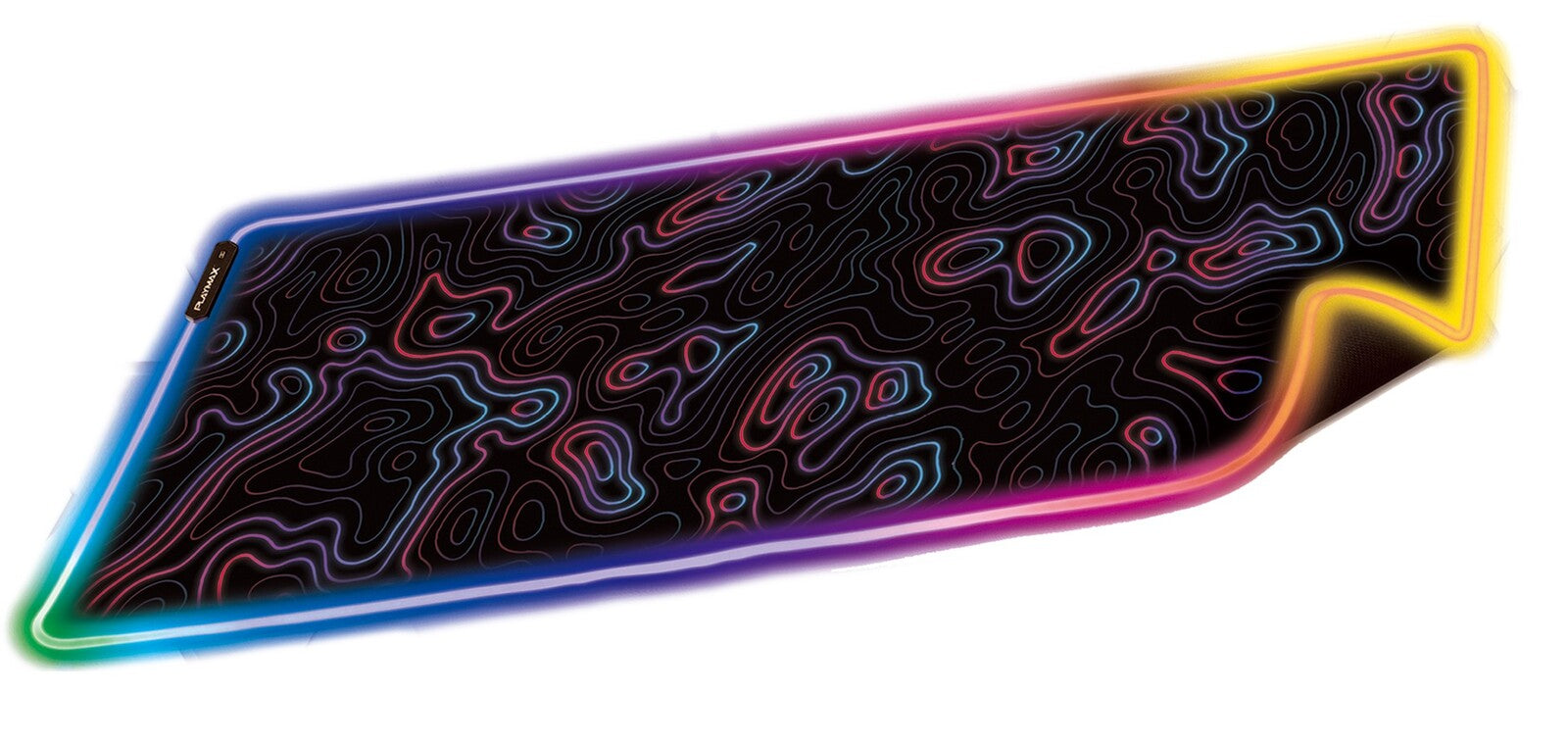 Playmax Aurora Topographic Mousepad - RGB (PC)