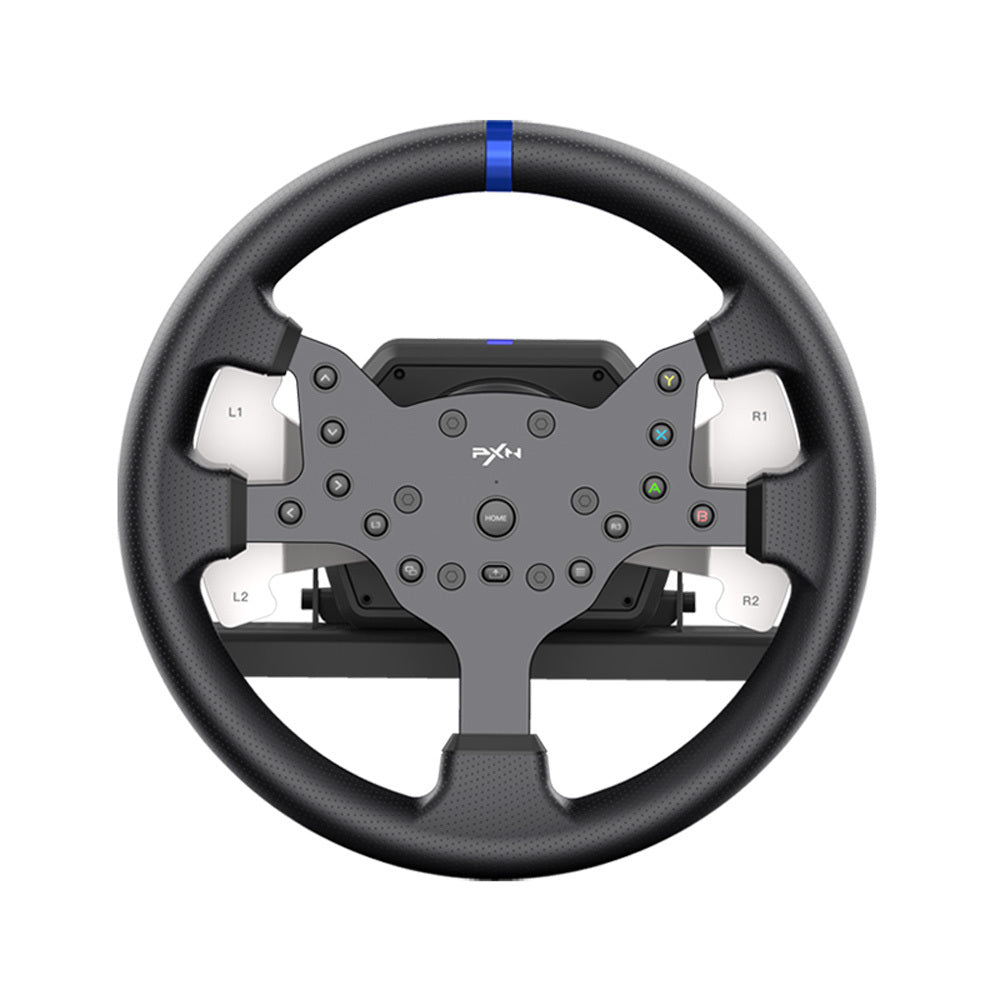 PXN V99 Force Feedback Wheel Bundle for Playstation, Xbox and PC (Black) (Switch, PC, PS5, PS4, Xbox Series X, Xbox One)