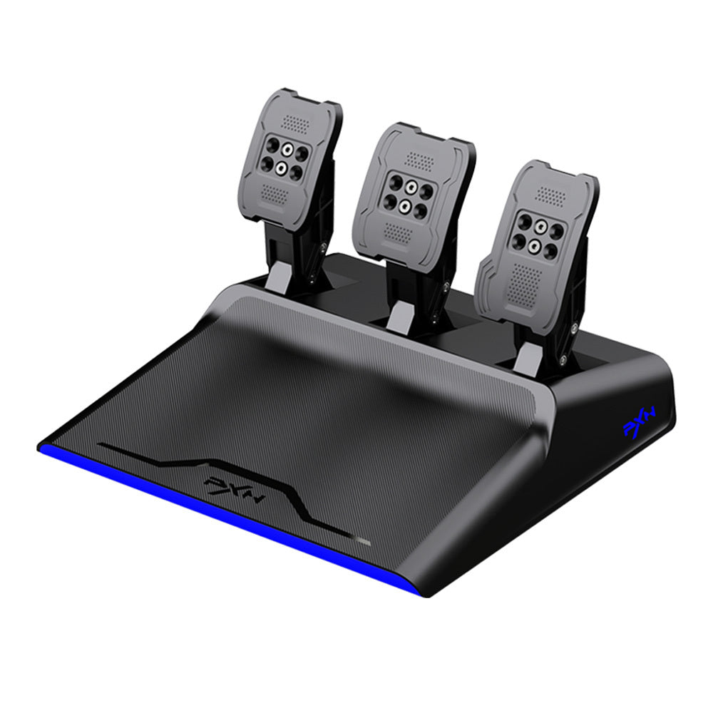 PXN V99 Force Feedback Wheel Bundle for Playstation, Xbox and PC (Black) (Switch, PC, PS5, PS4, Xbox Series X, Xbox One)