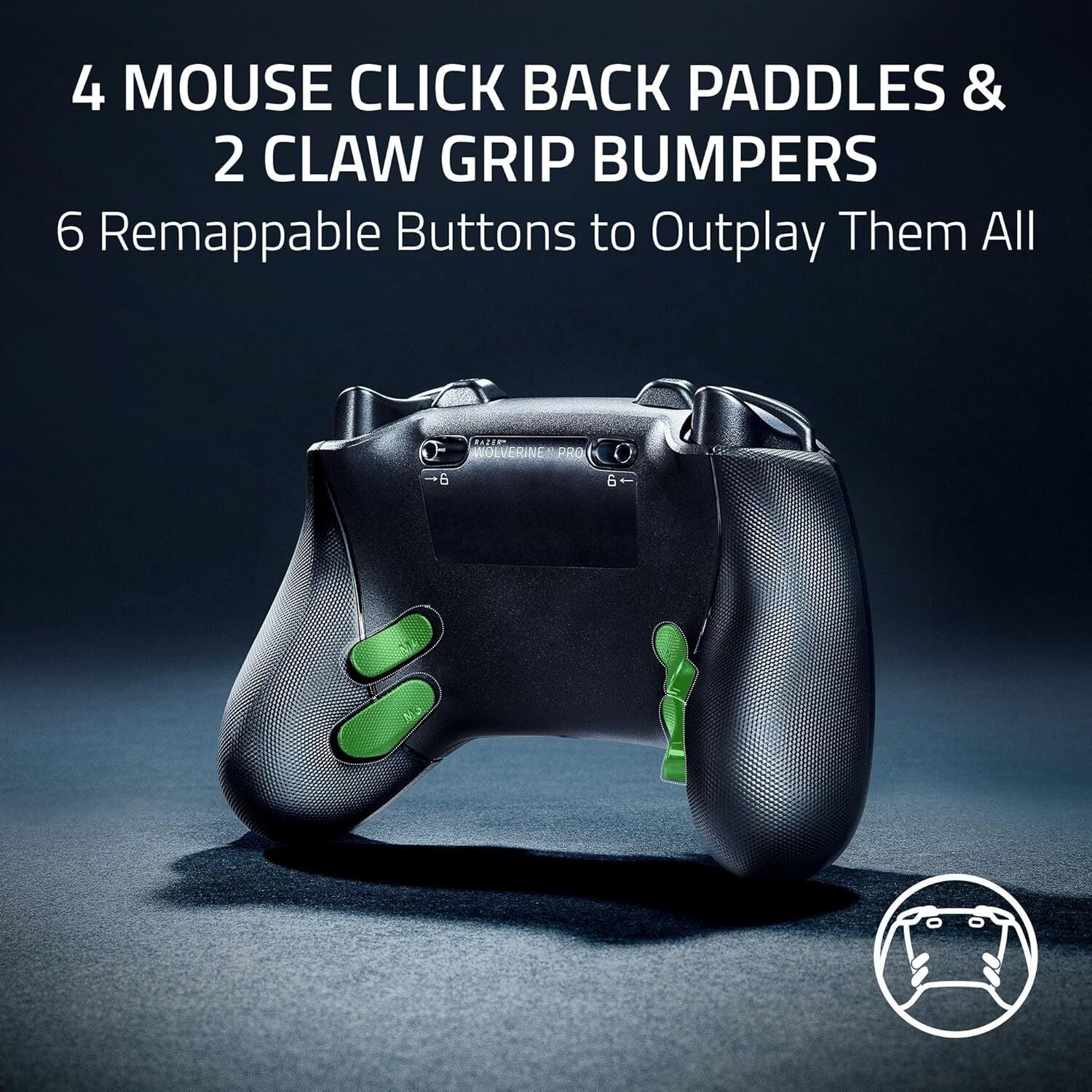 Razer Wolverine V3 Pro Wireless Gaming Controller for Xbox (PC, Xbox Series X, Xbox One)