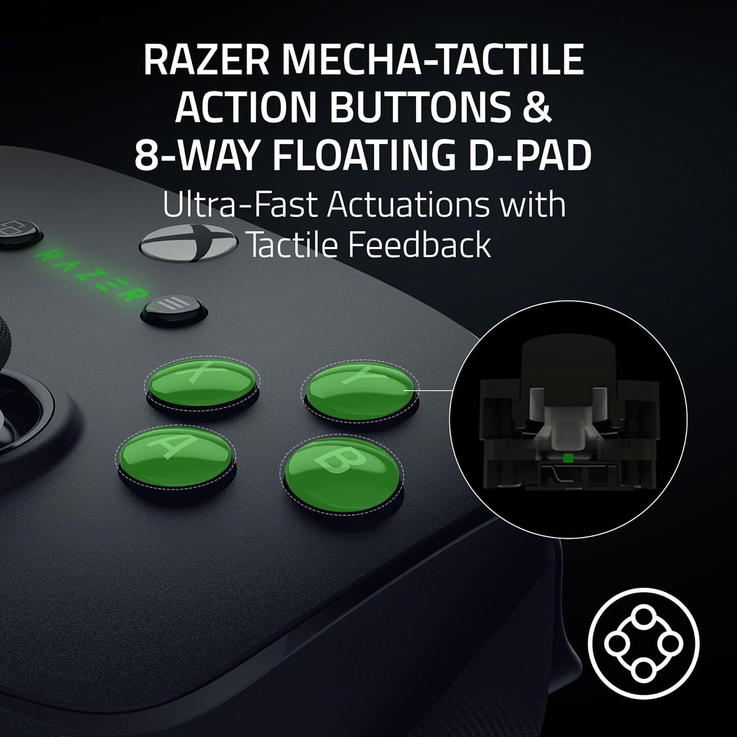 Razer Wolverine V3 Pro Wireless Gaming Controller for Xbox (PC, Xbox Series X, Xbox One)