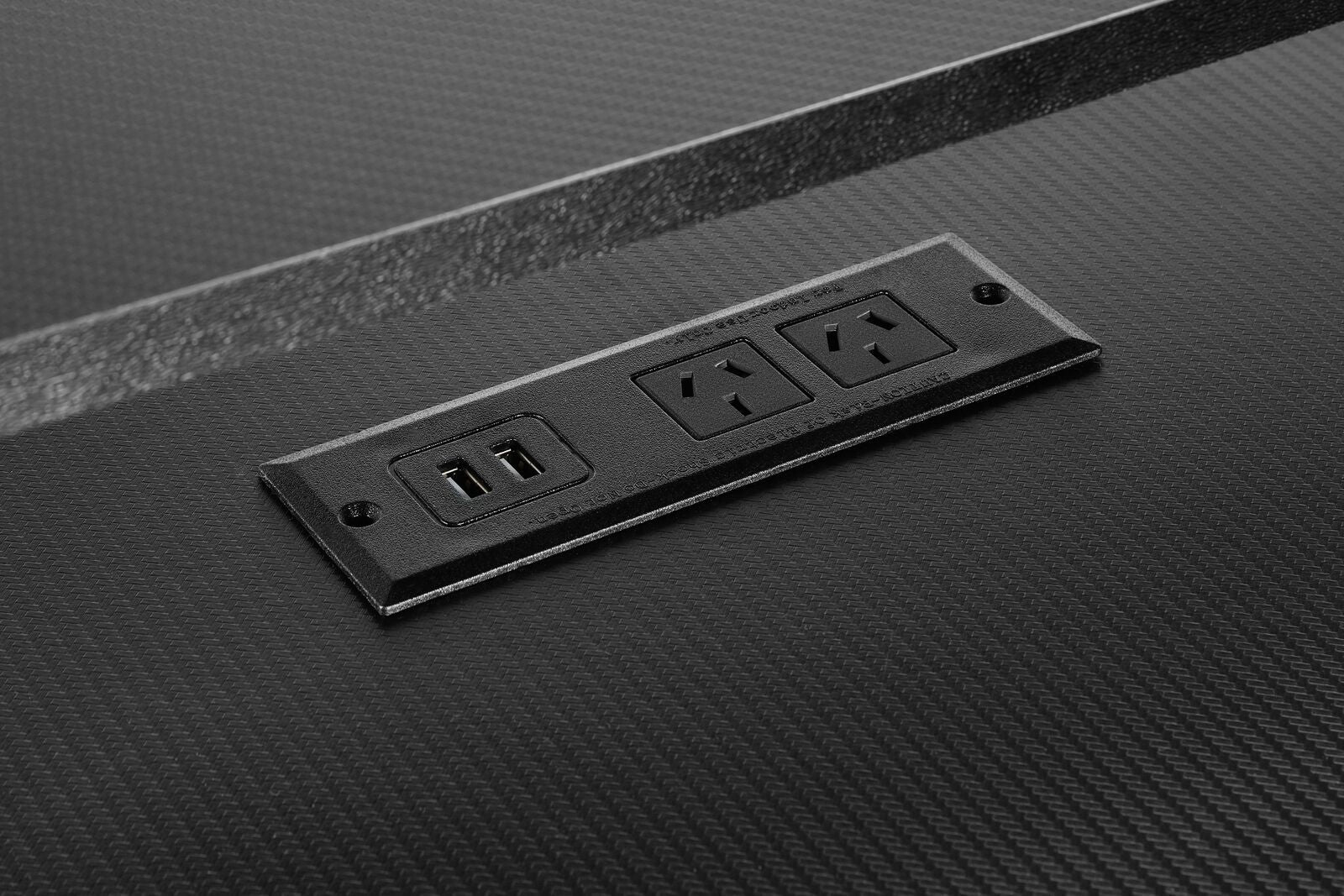 Gorilla Gaming Renegade Corner Gaming Desk with Integrated Power Outlet