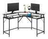 Gorilla Gaming Renegade Corner Gaming Desk with Integrated Power Outlet