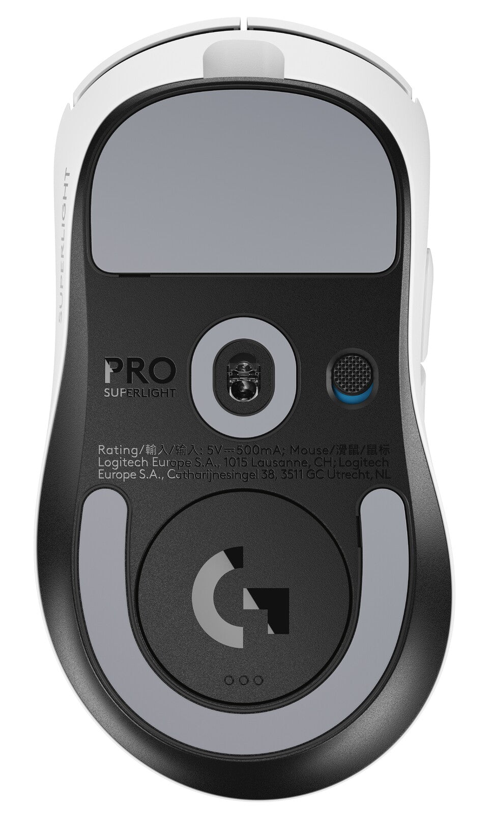 Logitech G PRO X Superlight 2 DEX LIGHTSPEED Gaming Mouse (White) (PC)