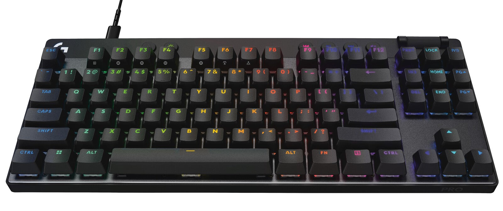 Logitech G PRO X TKL RAPID Gaming Keyboard (Black) (PC)