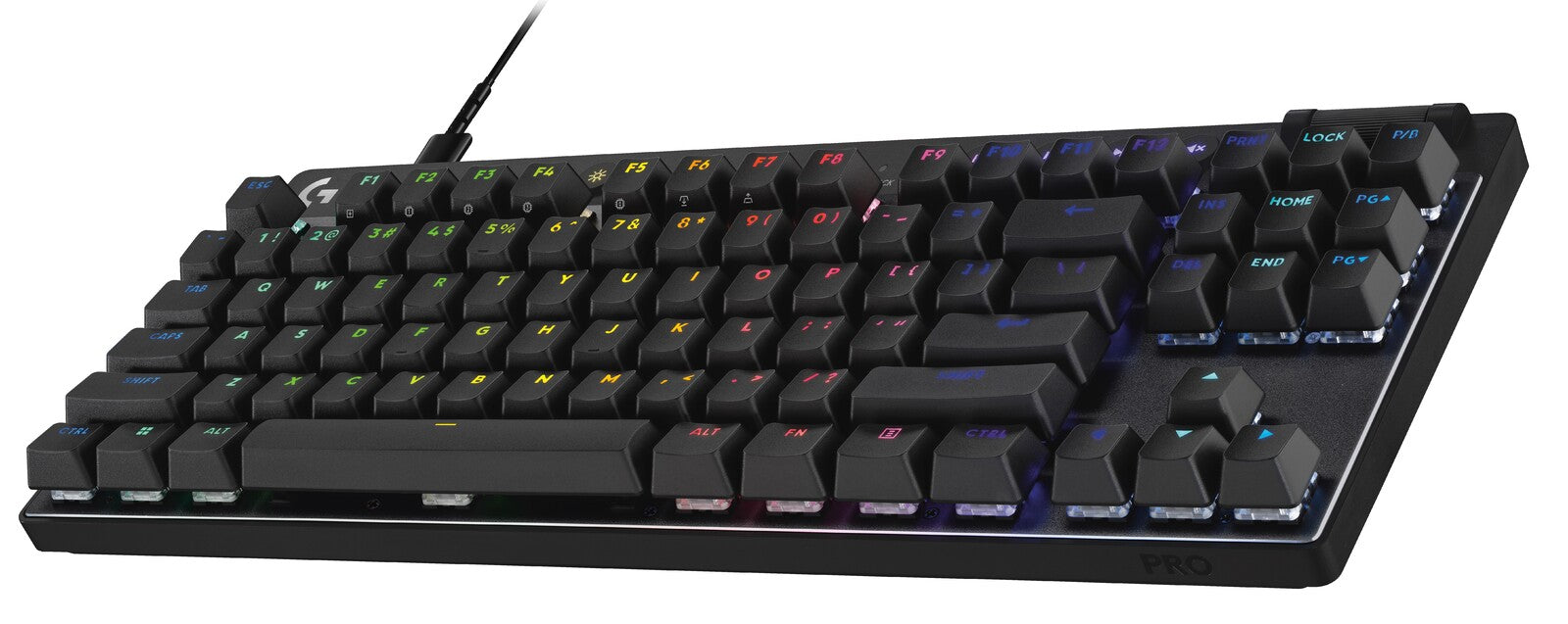 Logitech G PRO X TKL RAPID Gaming Keyboard (Black) (PC)