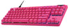 Logitech G PRO X TKL RAPID Gaming Keyboard (Magenta) (PC)